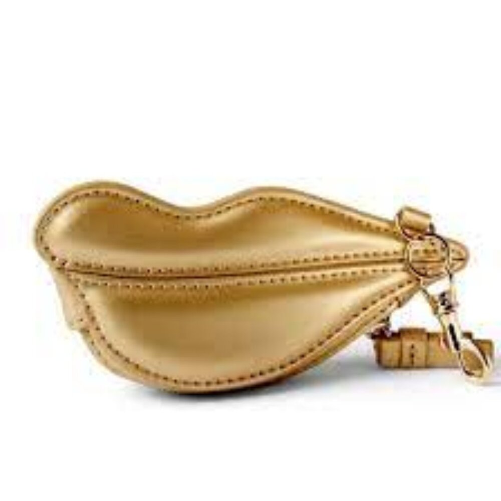 NWT DVF for Target lips coin purse